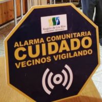 Instalarán alarmas comunitarias en junta de vecinos La Traca